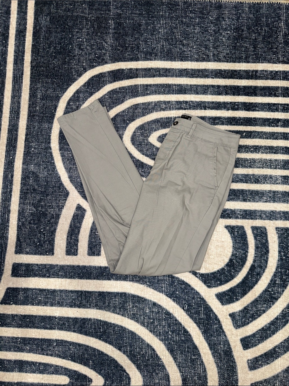 Men's Slim Chinos - Light Gray